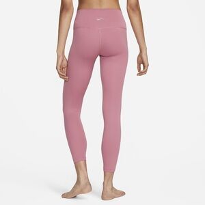 Nike Yoga Women's Medium High-Waisted 7/8 Legging Desert Rose Pink Activewear